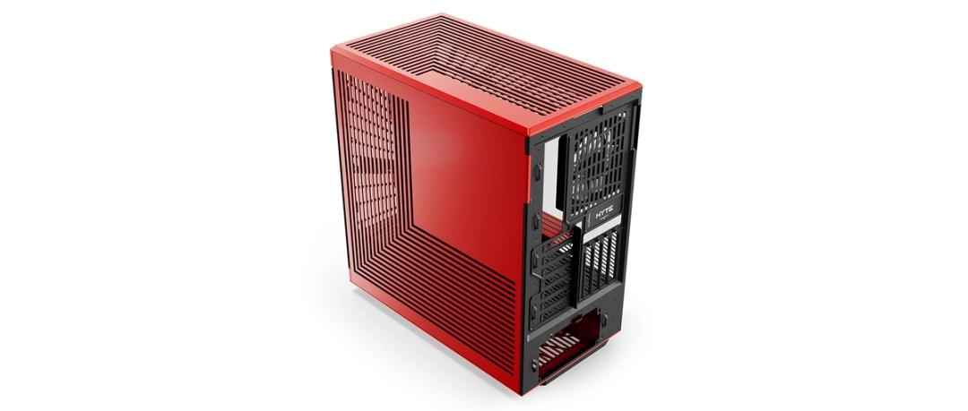 HYTE Y40 Midi Tower Noir, Rouge