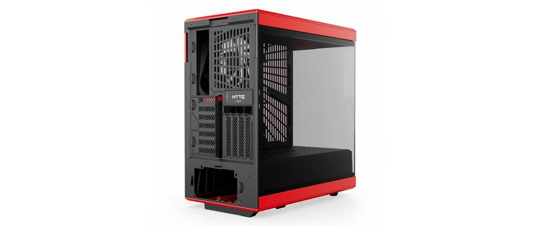 HYTE Y40 Midi Tower Noir, Rouge