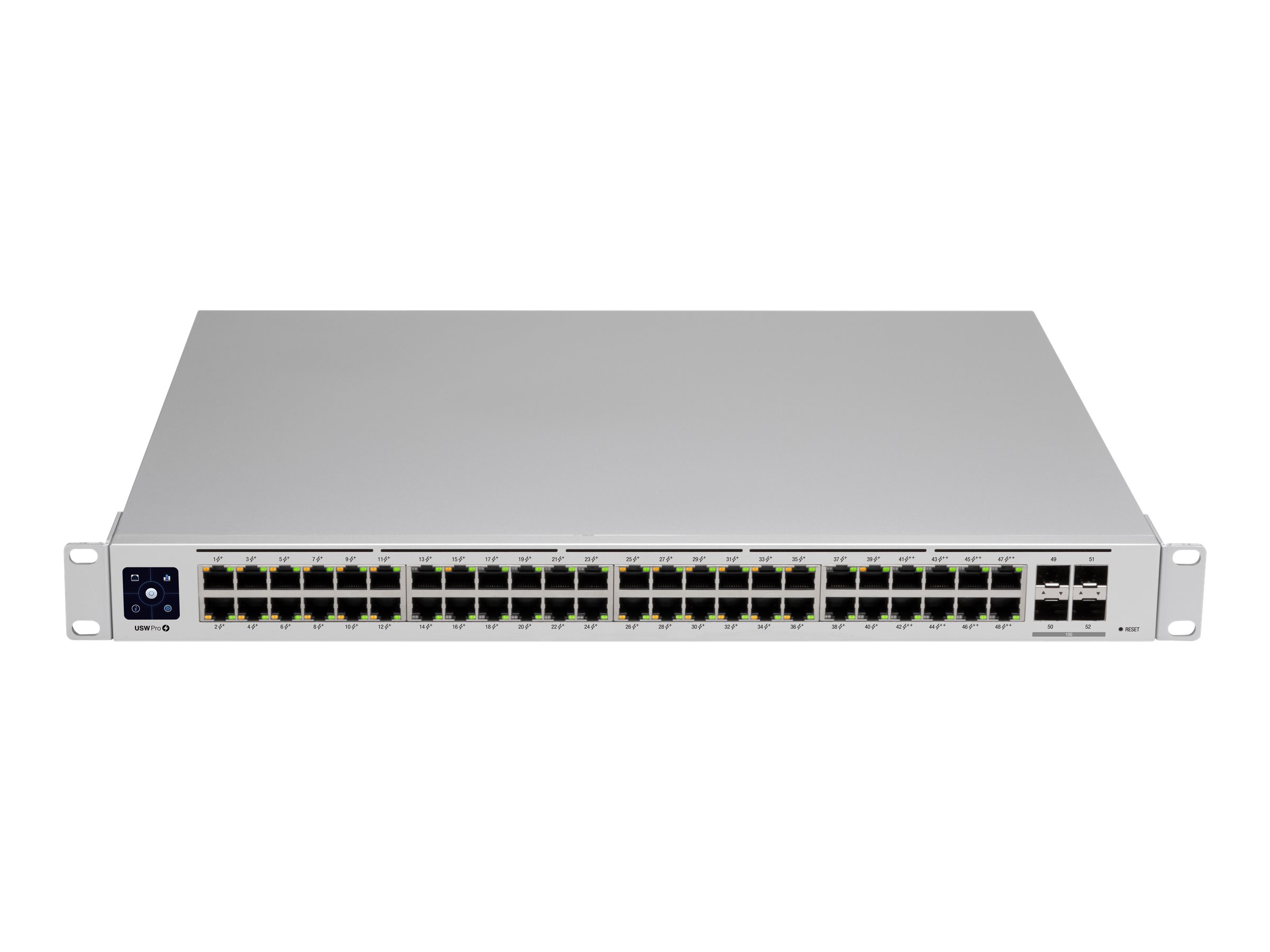 Ubiquiti UniFi Pro 48-Port PoE Gestionado L2/L3 Gigabit Ethernet (10/100/1000) Energa sobre Ethernet (PoE) 1U Plata