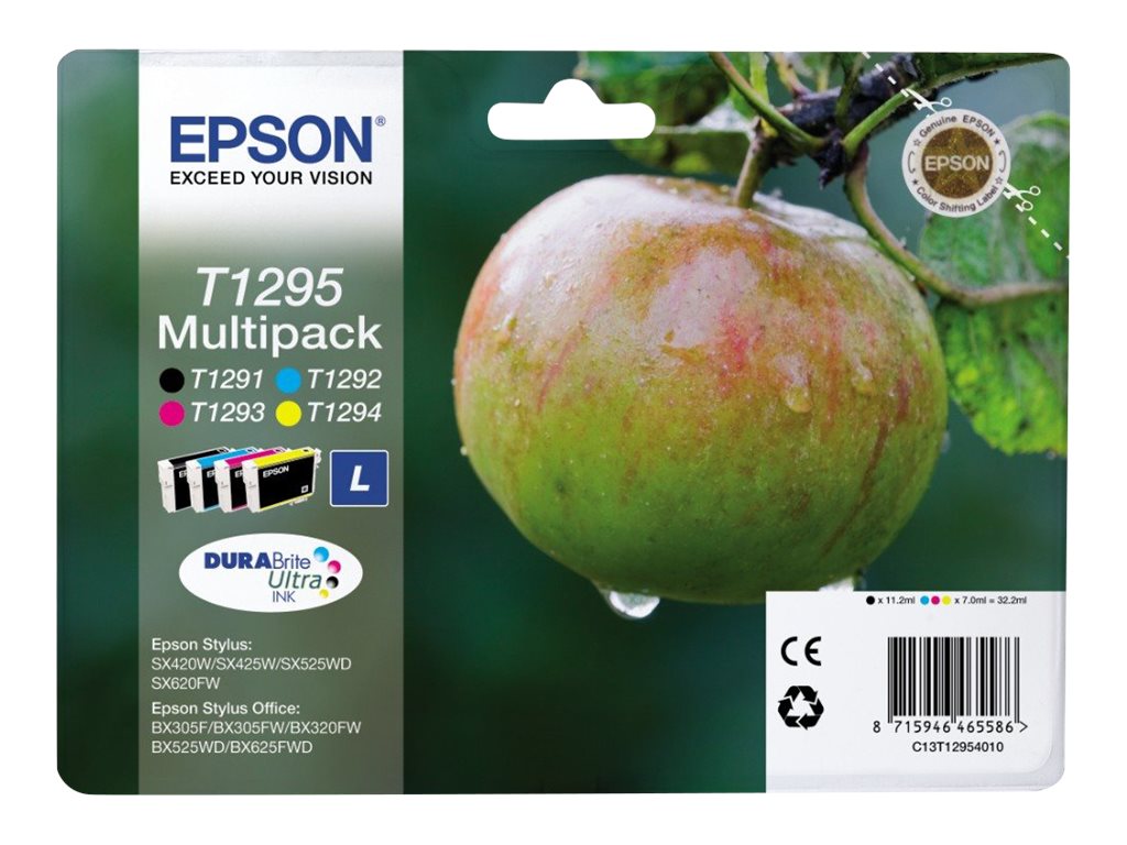 Epson Apple Multipack 4-colours T1295 DURABrite Ultra Ink