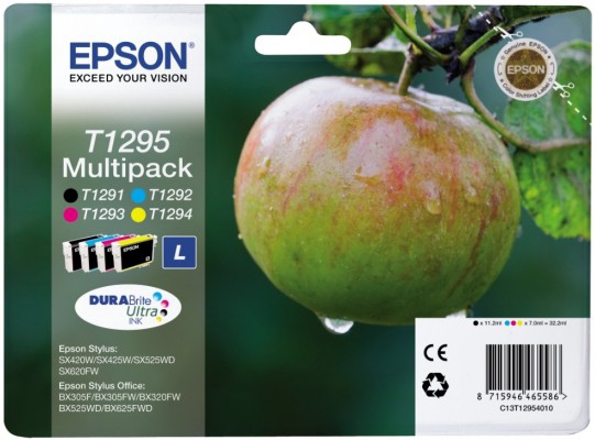 Epson Apple Multipack 4-colours T1295 DURABrite Ultra Ink