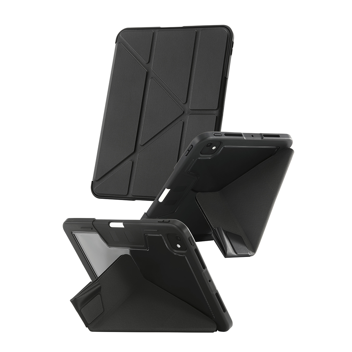 PanzerGlass CARE by � TPU Essential Case Black iPad Pro 11 (2024-2025) coque de protection pour t�l�phones portables Housse Transparent