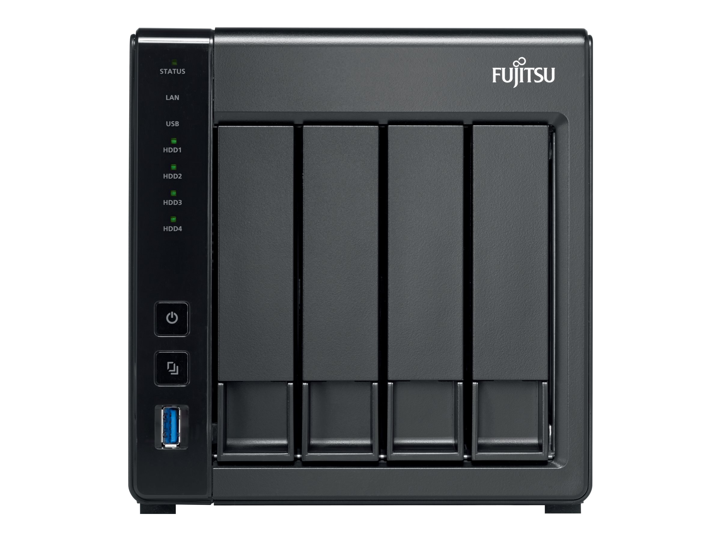 Fujitsu CELVIN NAS QE807 - NAS-Server - 4 Schchte