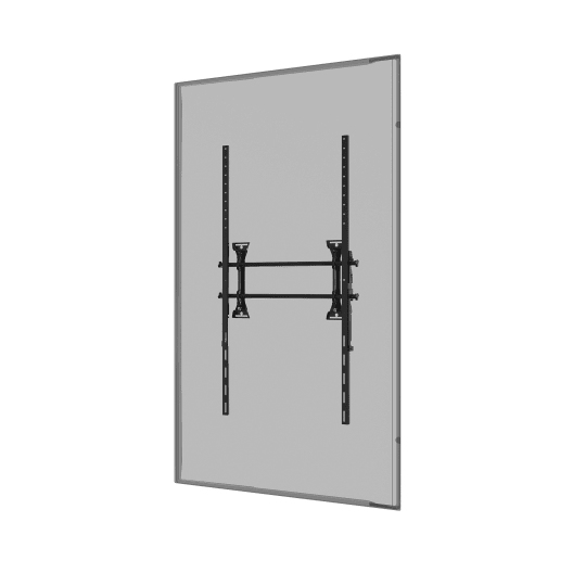 Chief KITXWXSM1UP - Befestigungskit (Wandmontage) - Extra gro� - f�r Flachbildschirm - Ultrabreit, Mikroeinstellungen, Hochformat, statisch - Schwarz - Bildschirmgr��e: 203.2-304.8 cm (80-120)