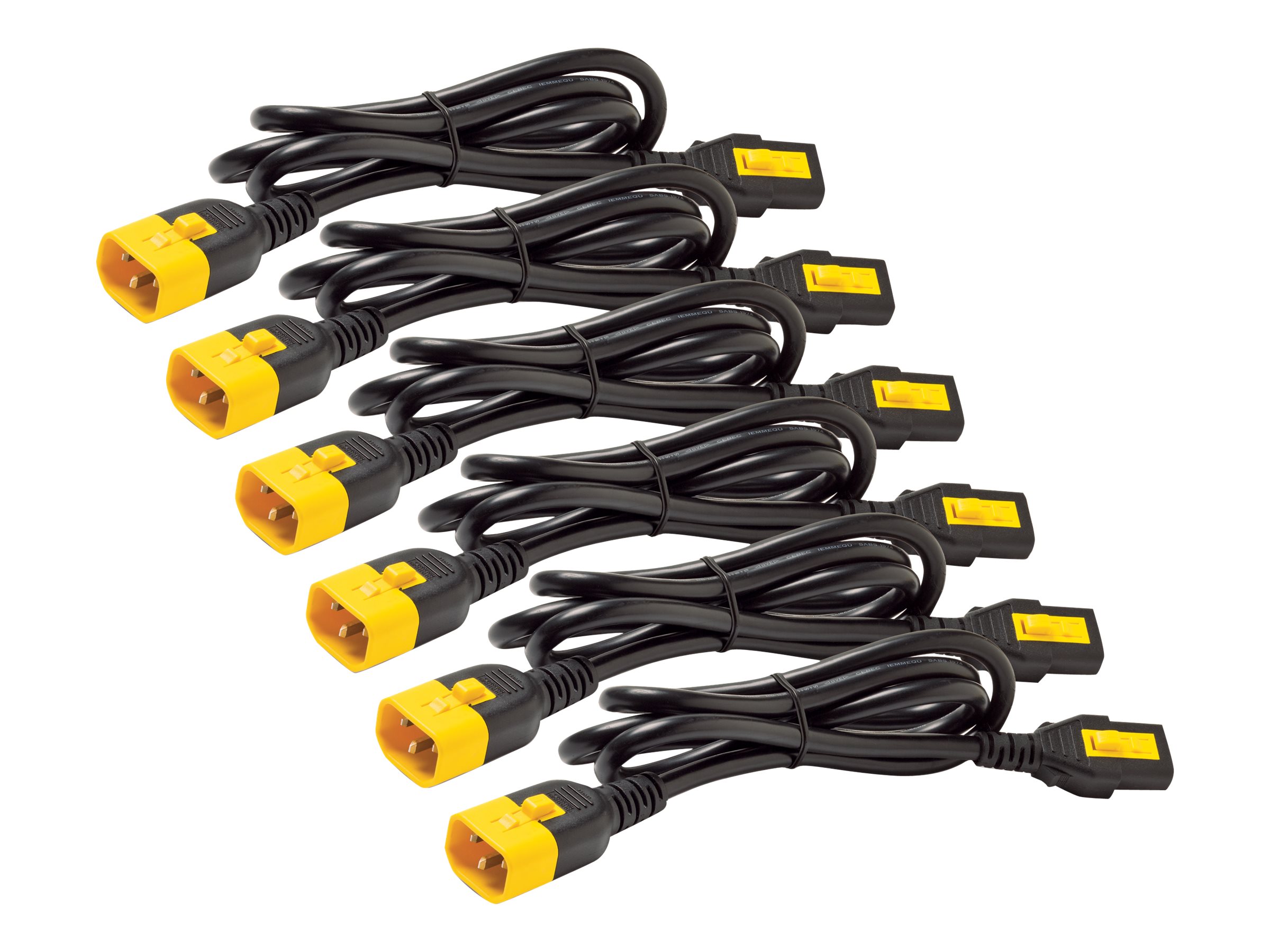 APC AP8702S-NA power cable Black 0.61 m C13 coupler C14 coupler