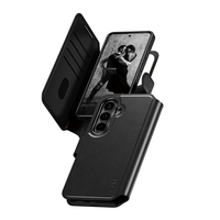 PanzerGlass CARE by � Tango 2-in-1 Wallet Case w. Qi Samsung Galaxy S26 coque de protection pour t�l�phones portables Housse Transparent