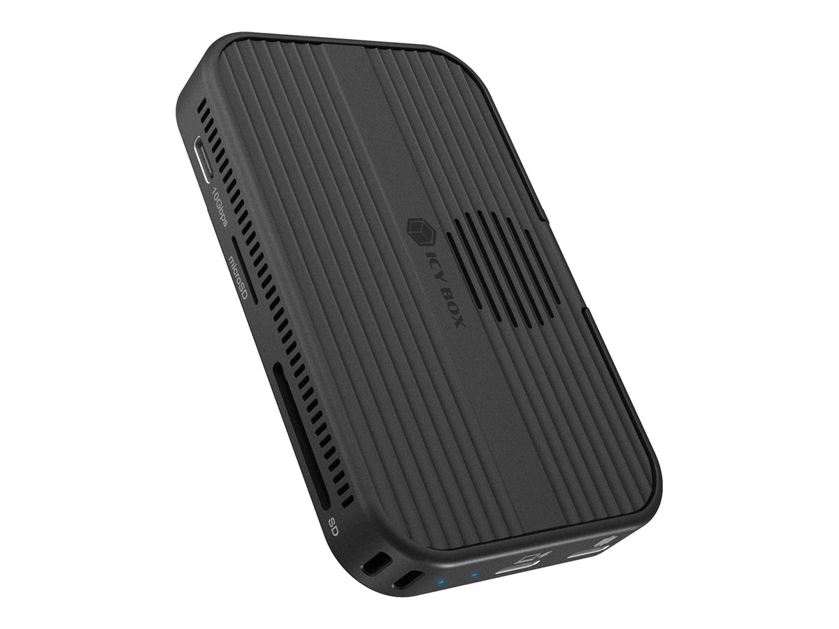 ICY BOX IB-DK4071M-CU31 USB 3.2 Gen 2 (3.1 Gen 1) Type-C Negro