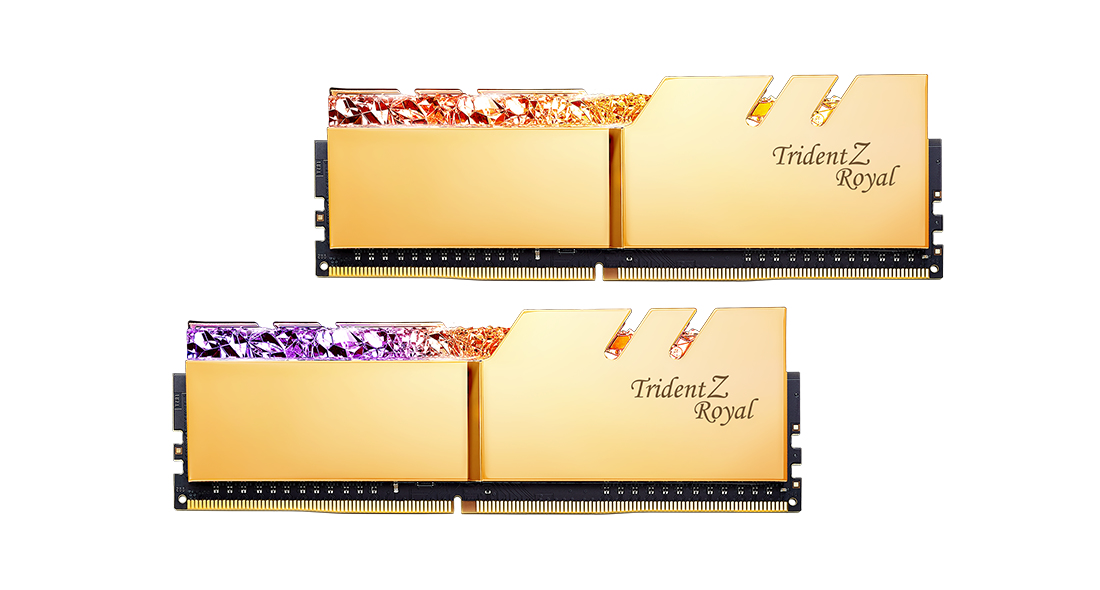 G.Skill Trident Z Royal F4-4000C18Q-128GTRG memoria 128 GB 4 x 32 GB DDR4 4000 MHz