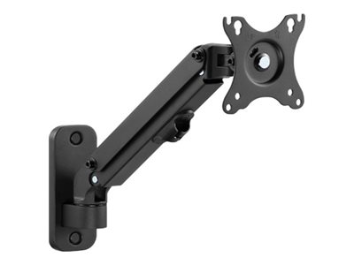Gembird MA-WA1-01 - Befestigungskit - einstellbarer Arm - f�r LCD-Display - Aluminium, Stahl, Kunststoff - Fine Texture Black - Bildschirmgr��e: 43.2-68.6 cm (17-27)