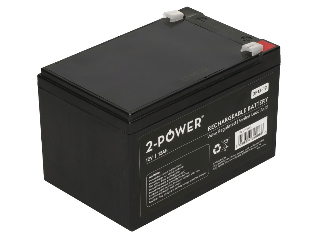 2-Power 2P12-12 UPS battery 12 V