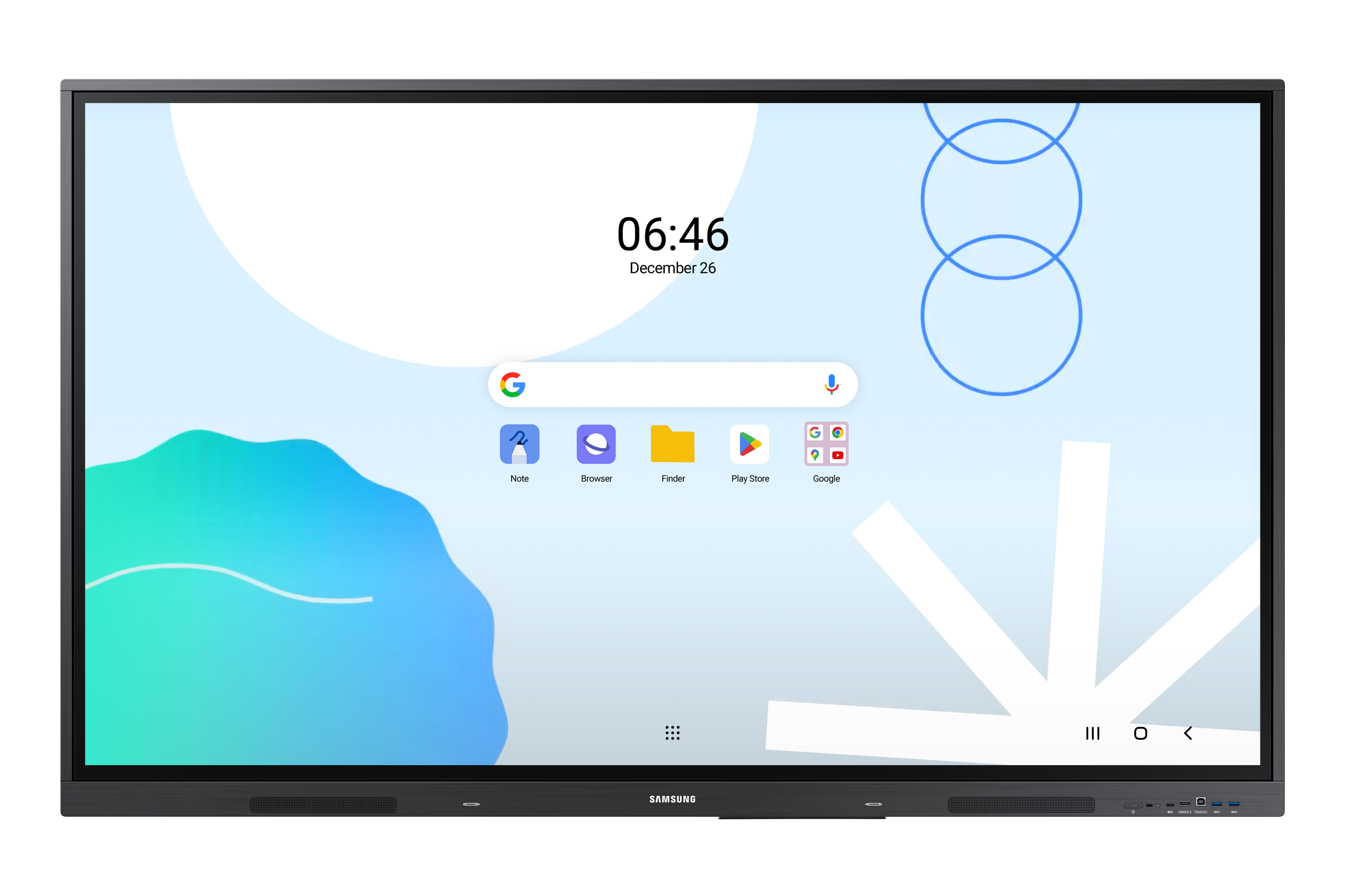 Samsung WA75D interactive whiteboard 190.5 cm (75) 3840 x 2160 pixels Touchscreen Grey