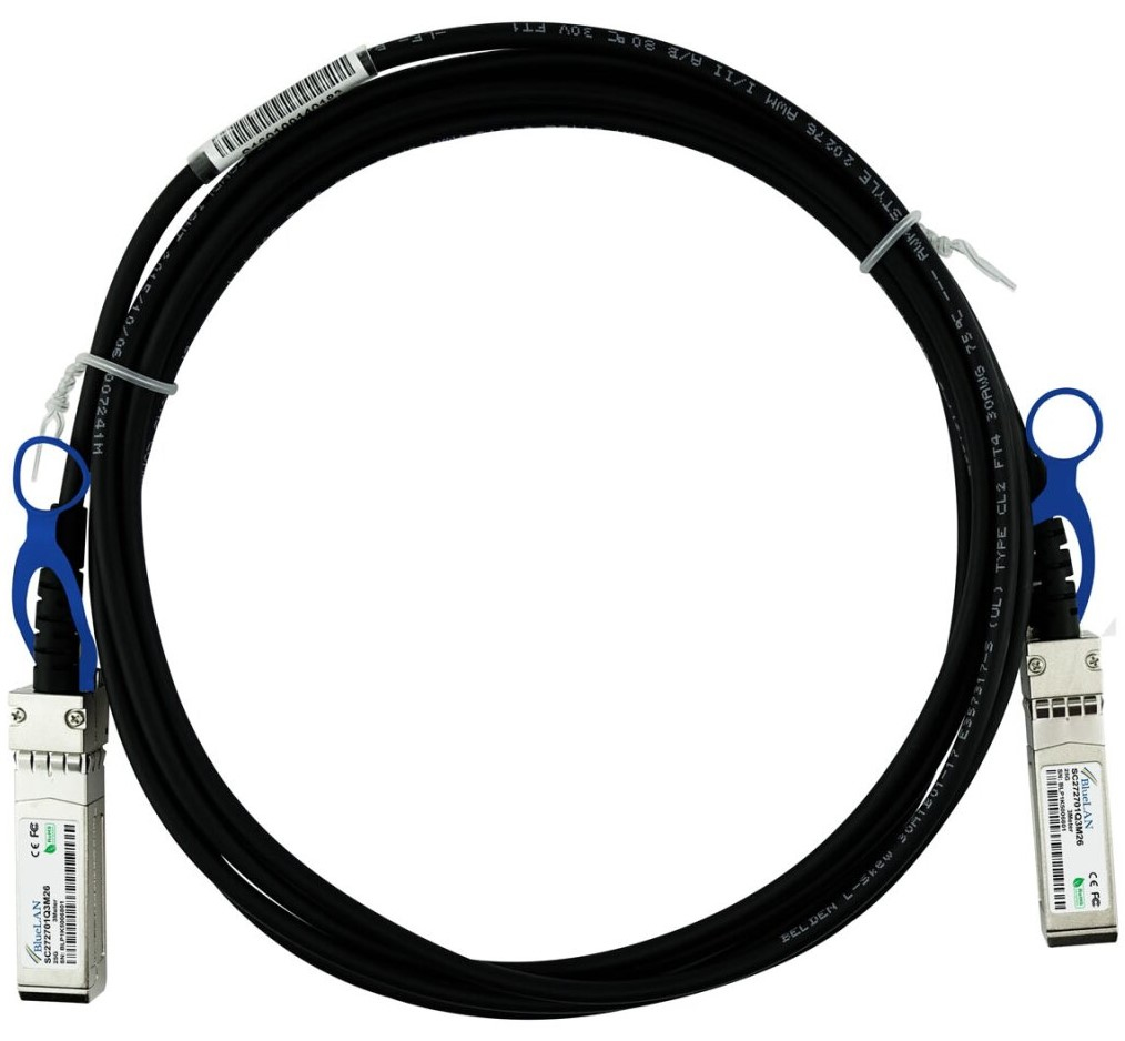 BlueOptics SFP28-DAC-3M-MR-BL InfiniBand cable Black