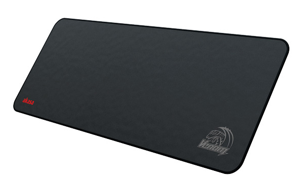 Akasa AK-MPD-05BK - Schwarz - Monochromatisch - Gummi - Anti-Rutsch-Basis - Gami - 2