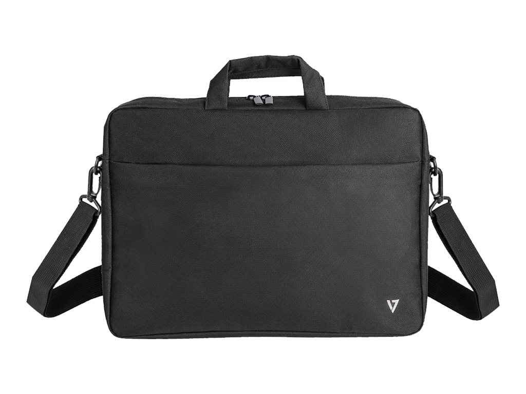 V7 CTK16-BLK laptop case 39.6 cm (15.6) Briefcase Black