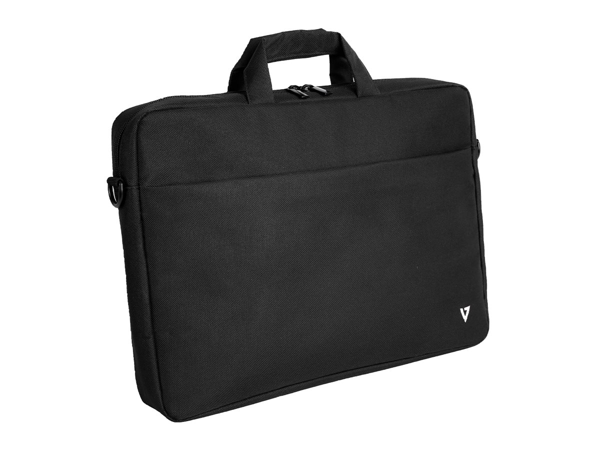V7 CTK16-BLK sacoche dordinateurs portables 39,6 cm (15.6) Malette Noir