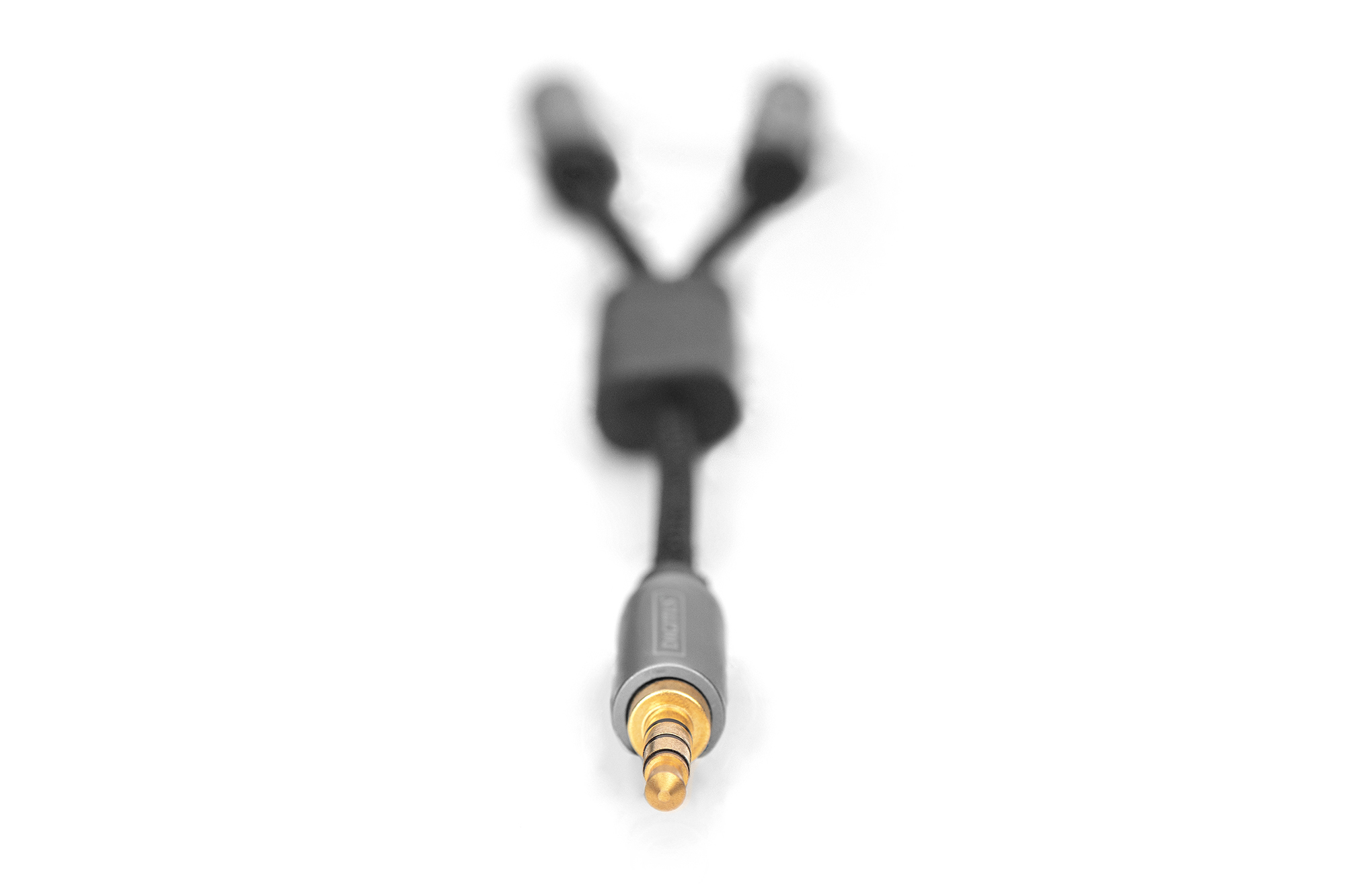 Digitus Adaptateur Casque Audio, jack mle 3,5 mm vers 2 jack femelle 3,5 mm