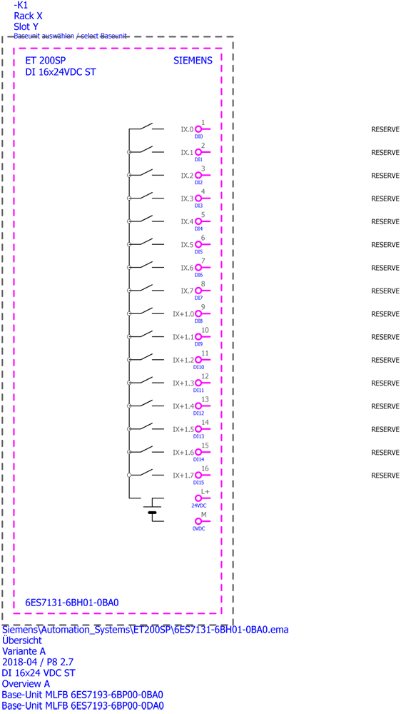 Siemens 6ES7131-6BH01-0BA0 - Indoor - Mehrfarben - Deutschland - 37 g - 65 mm - 23 mm