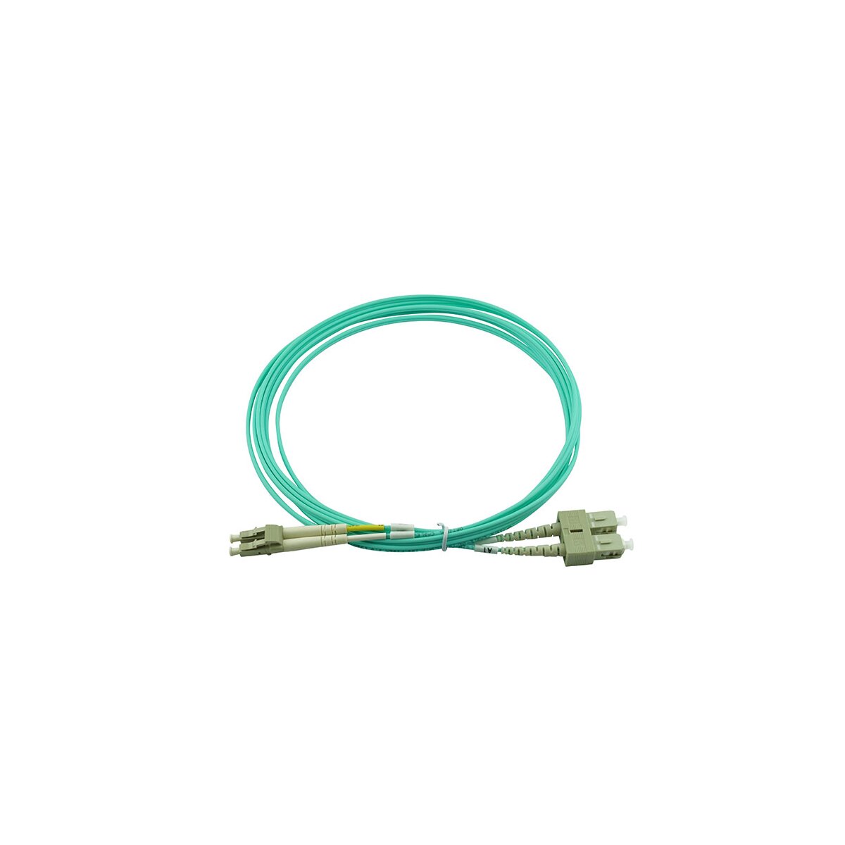 BlueOptics SFP3132EU7.5MK fibre optic cable 7.5 m LC SC OM3 Aqua colour