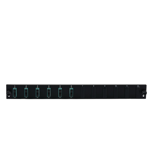 EFB Elektronik SB-FP-S-6SC-D-V-OS2 - Rackeinbau - 1U - Schwarz - Metall - 432 mm - 13 mm