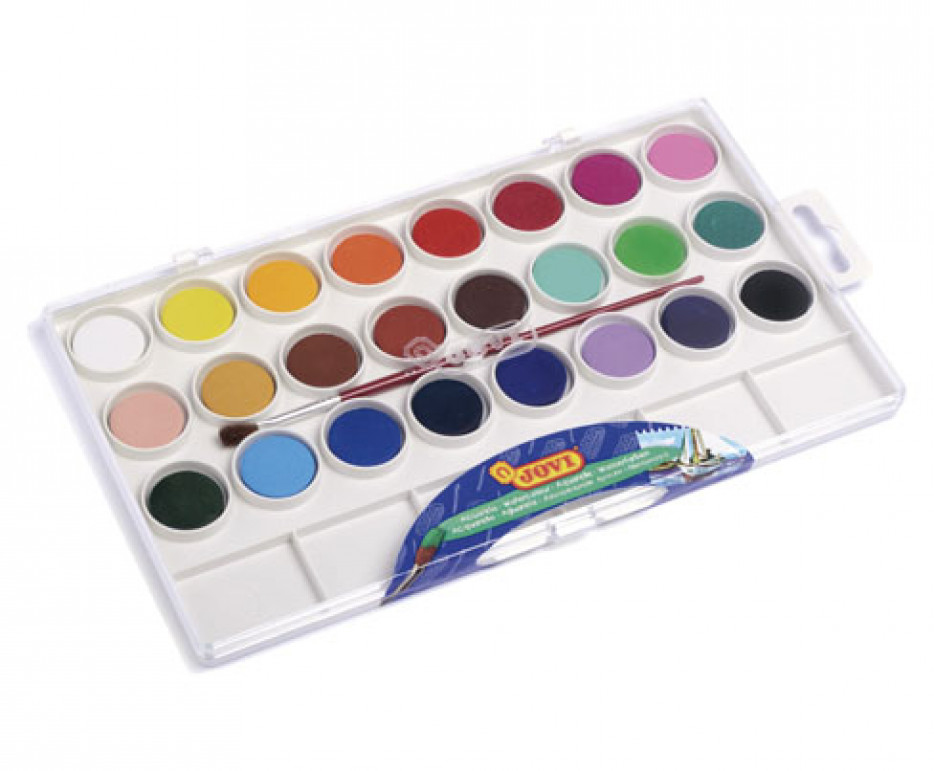 Jovi Wasserfarbkasten 24 Farben