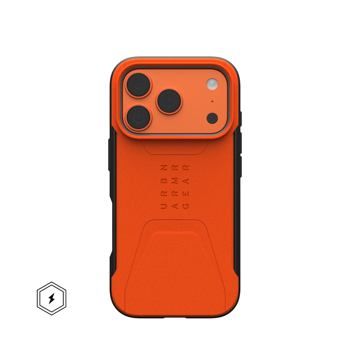 Urban Armor Gear Civilian custodia per cellulare 16 cm (6.3) Cover Arancione