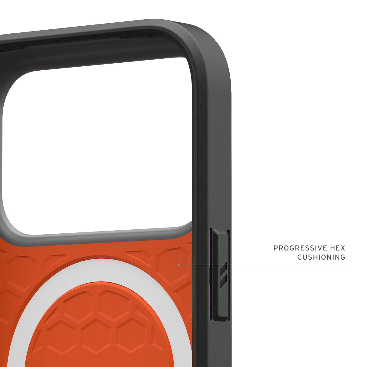 Urban Armor Gear Civilian funda para tel�fono m�vil 16 cm (6.3) Naranja