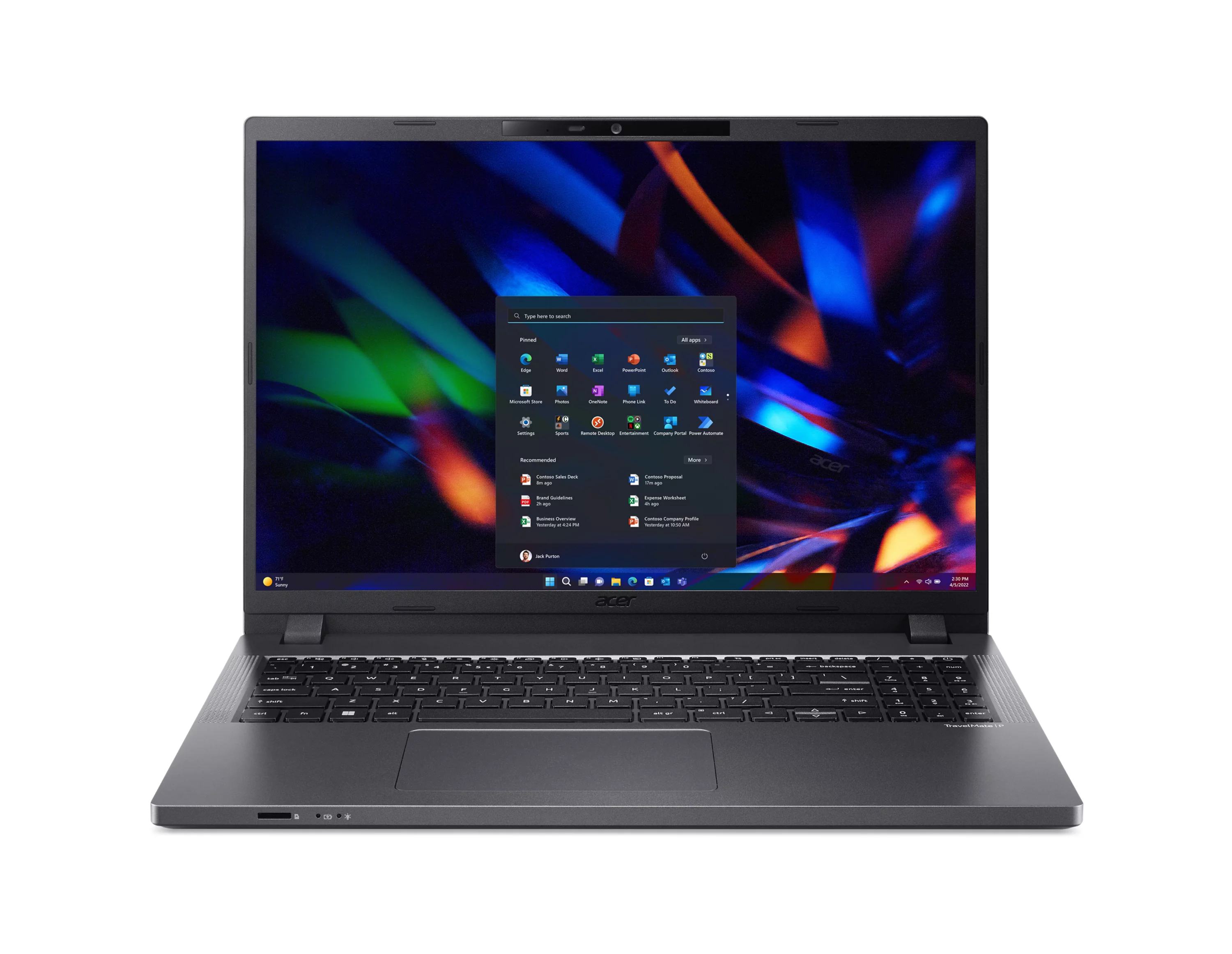 Acer TravelMate P2 16 TMP216-51-G3-TCO - Intel Core Ultra 5 115U / 1.5 GHz - Win 11 Pro - Intel Graphics - 16 GB RAM - 512 GB SSD NVMe - 40.6 cm (16)