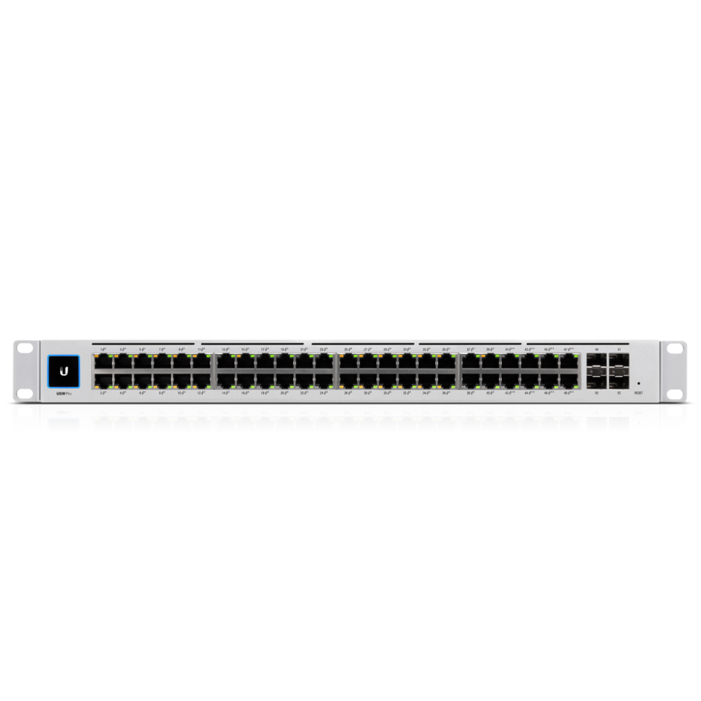 Ubiquiti Networks UniFi USW-PRO-48 switch Gestionado L2/L3 Gigabit Ethernet (10/100/1000) 1U Plata