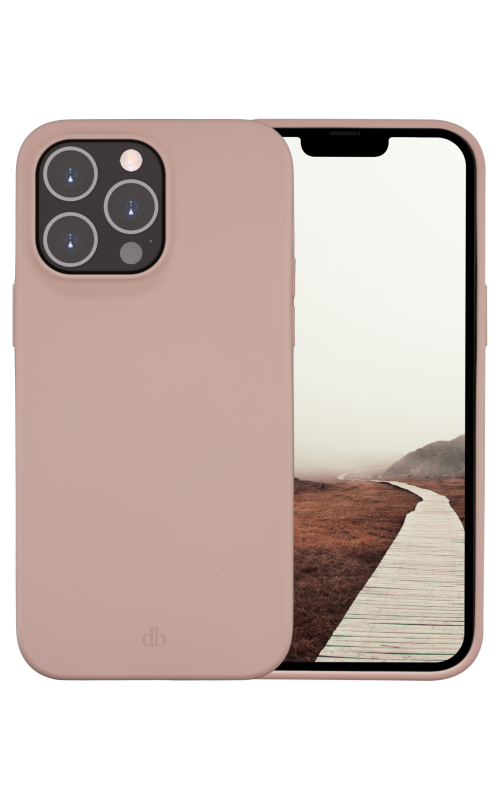 dbramante1928 Monaco custodia per cellulare 17 cm (6.7) Cover Rosa, Sabbia