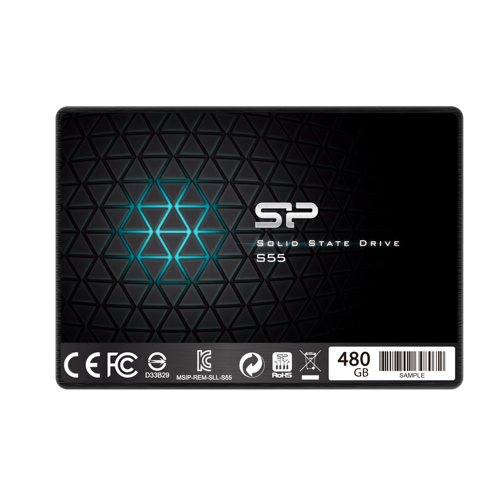 Silicon Power Slim S55 2.5 480 GB Serial ATA III TLC