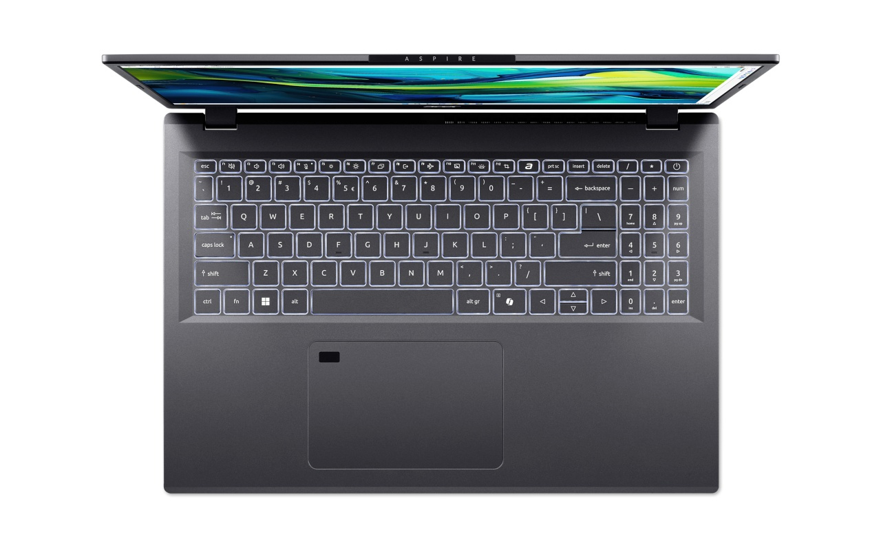 Acer Aspire 16 A16-51GM - Intel Core 5 120U / 1.4 GHz - Win 11 Home - GF RTX 2050 - 16 GB RAM - 512 GB SSD - 40.6 cm (16)