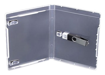 MEDIARANGE Leerh�lle f�r USB-Stick BD-Huelle 170x135mm