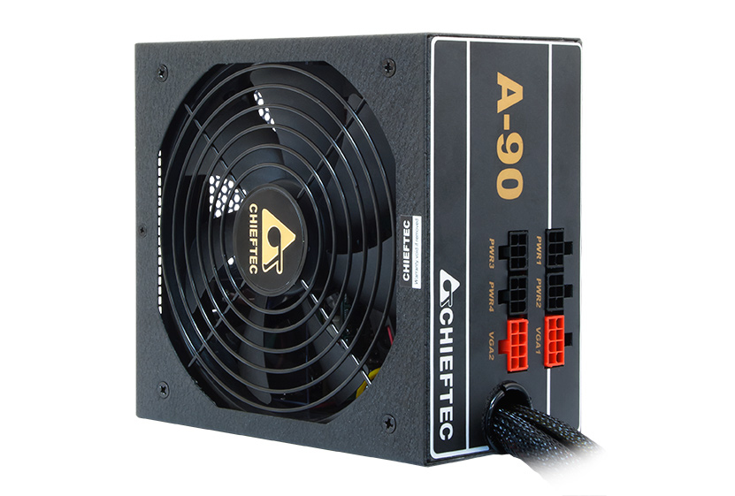 Chieftec GDP-750C unit dalimentation dnergie 750 W 20+4 pin ATX PS/2 Noir