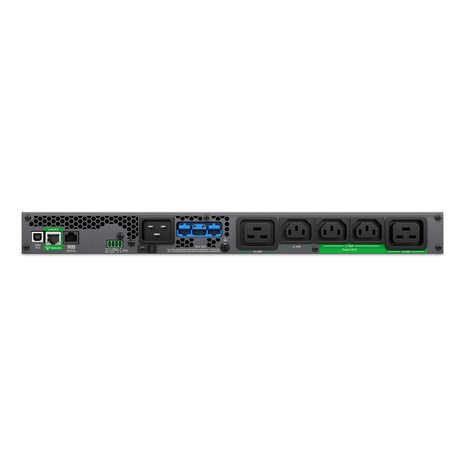 APC SRTL2K2RM1UIC alimentation d�nergie non interruptible Double-conversion (en ligne) 2,2 kVA 2200 W 5 sortie(s) CA