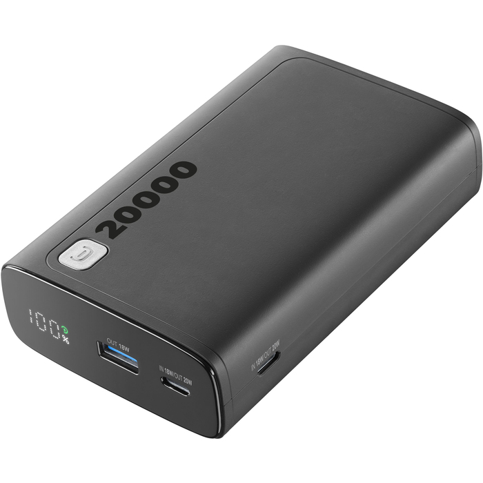 Cellularline Power Bank Elite 20000 PD Black PBDISPL01PD20000K