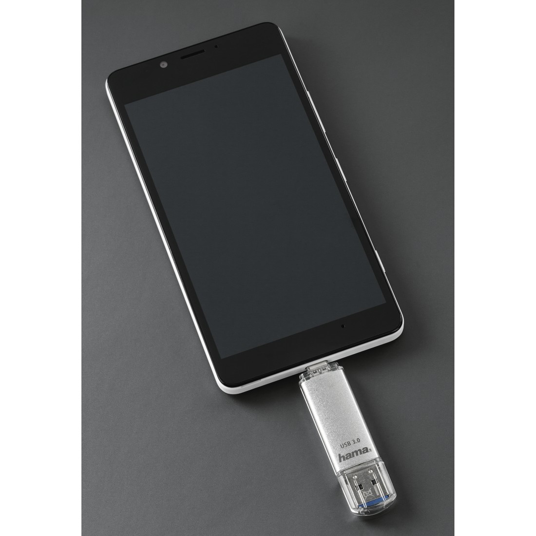 Hama C-Laeta unit flash USB 16 GB USB Type-A / USB Type-C 3.2 Gen 1 (3.1 Gen 1) Argento