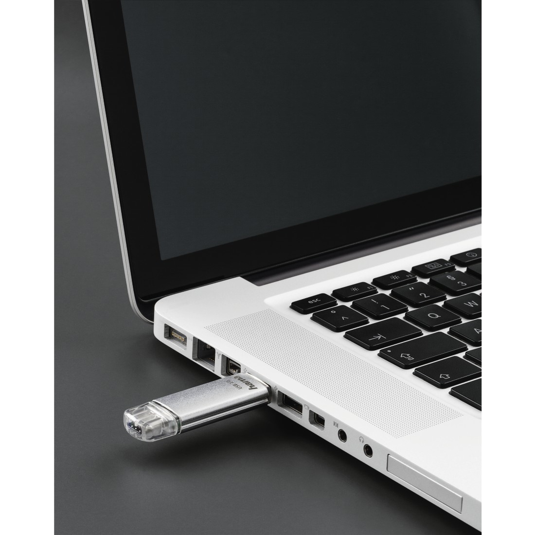 Hama C-Laeta unit flash USB 16 GB USB Type-A / USB Type-C 3.2 Gen 1 (3.1 Gen 1) Argento