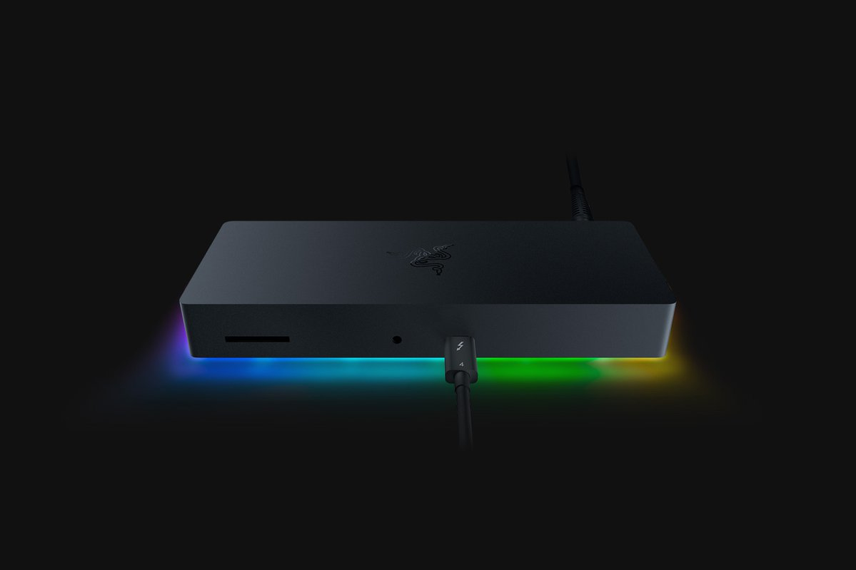 Razer Thunderbolt 4 Dock USB 3.2 Gen 2 (3.1 Gen 2) Type-C Noir