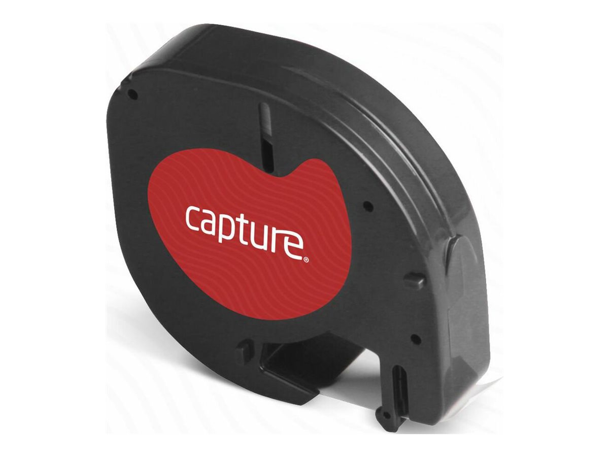Capture CA-S0721630 nastro per etichettatrice Nero su rosso