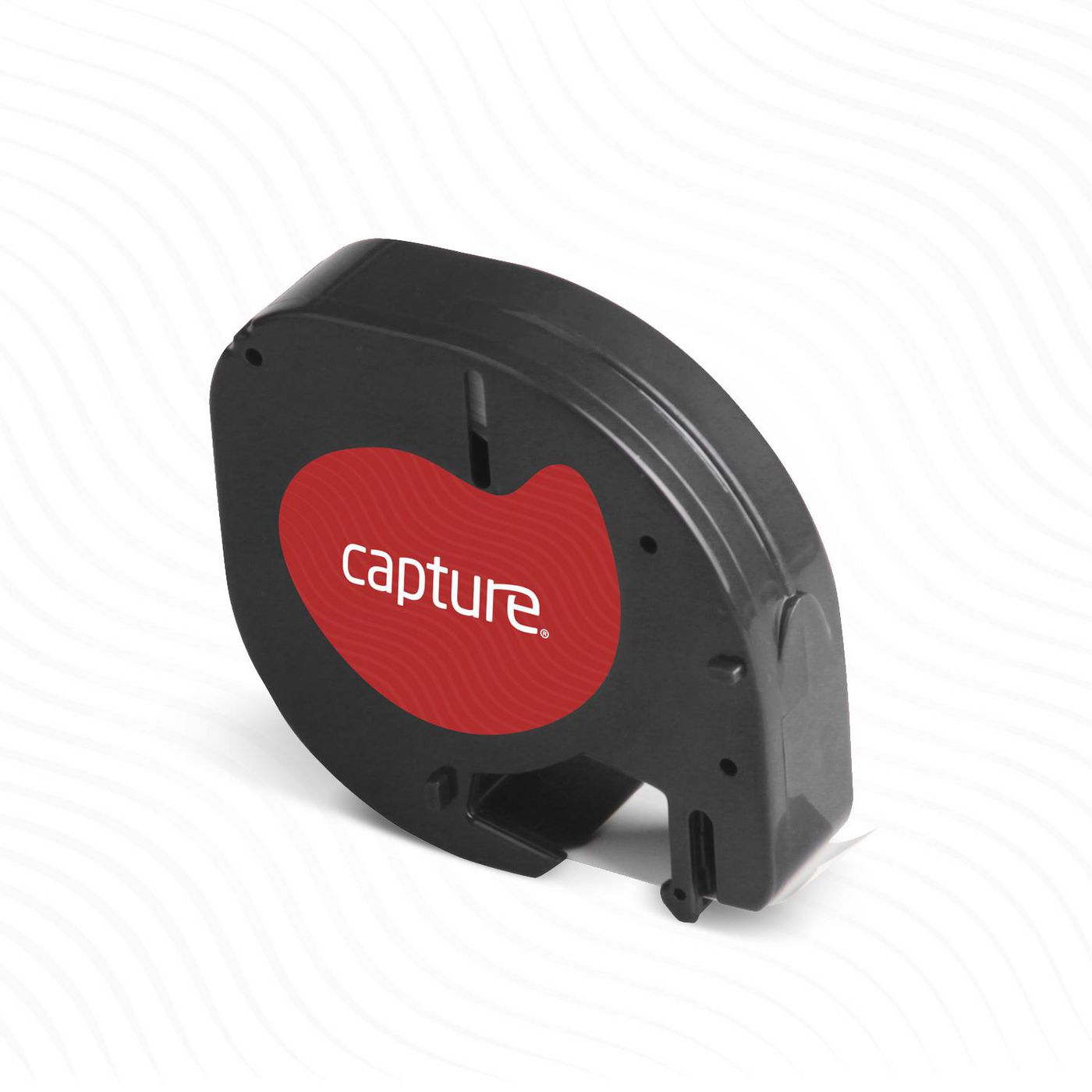 Capture CA-S0721630 nastro per etichettatrice Nero su rosso