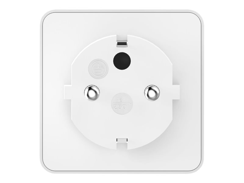 Hama | Enchufe Inteligente WLAN (3680 W, Compatible con Alexa y con Google Home, Sin puerta de enlace), Color Blanco