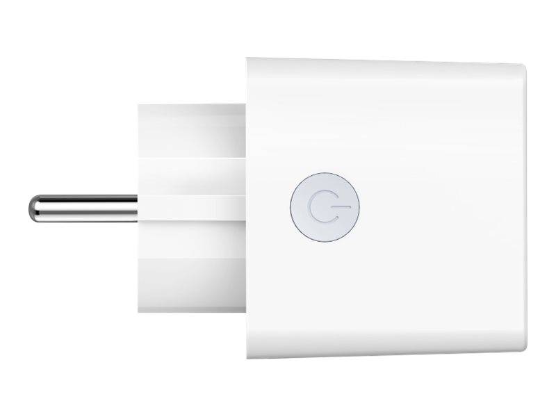 Hama | Enchufe Inteligente WLAN (3680 W, Compatible con Alexa y con Google Home, Sin puerta de enlace), Color Blanco