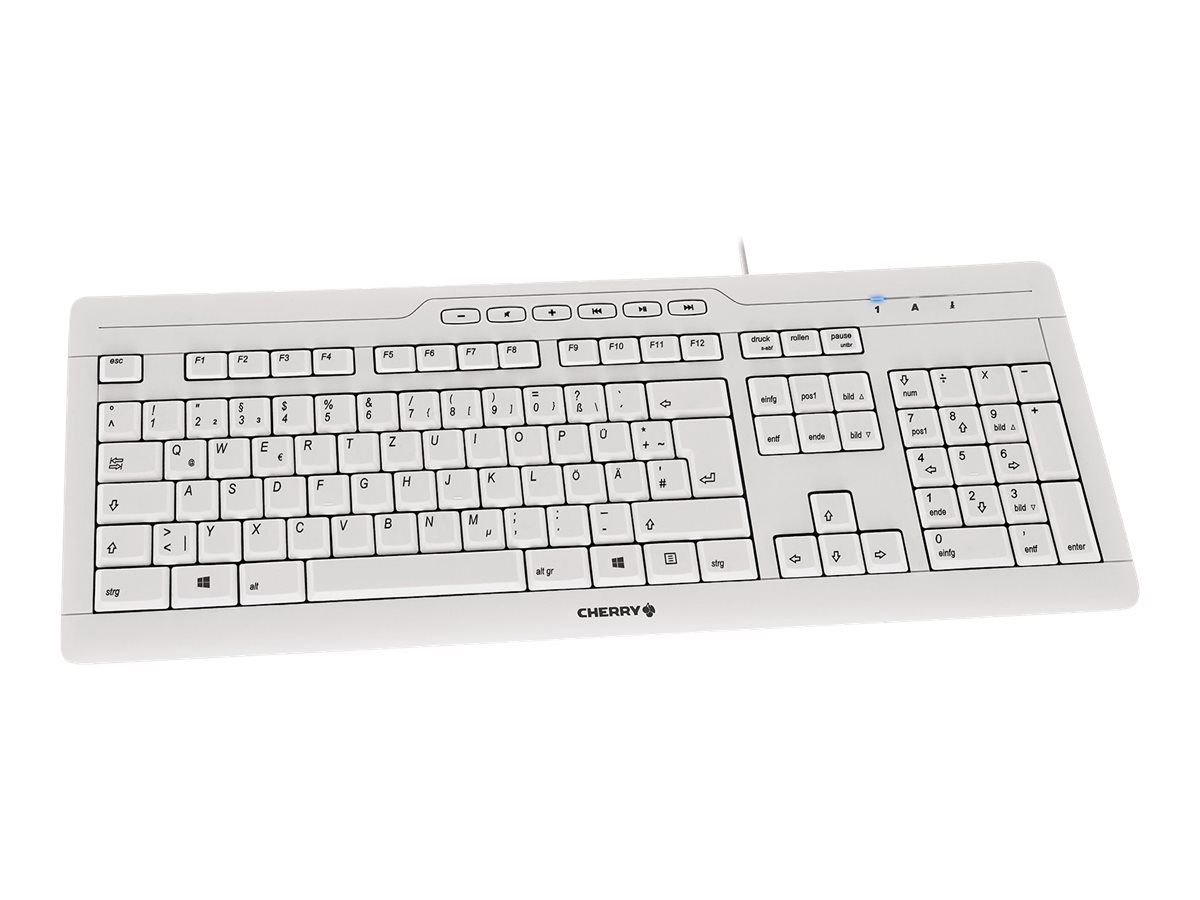 CHERRY STREAM 3.0 tastiera Ufficio USB Svizzere Nero