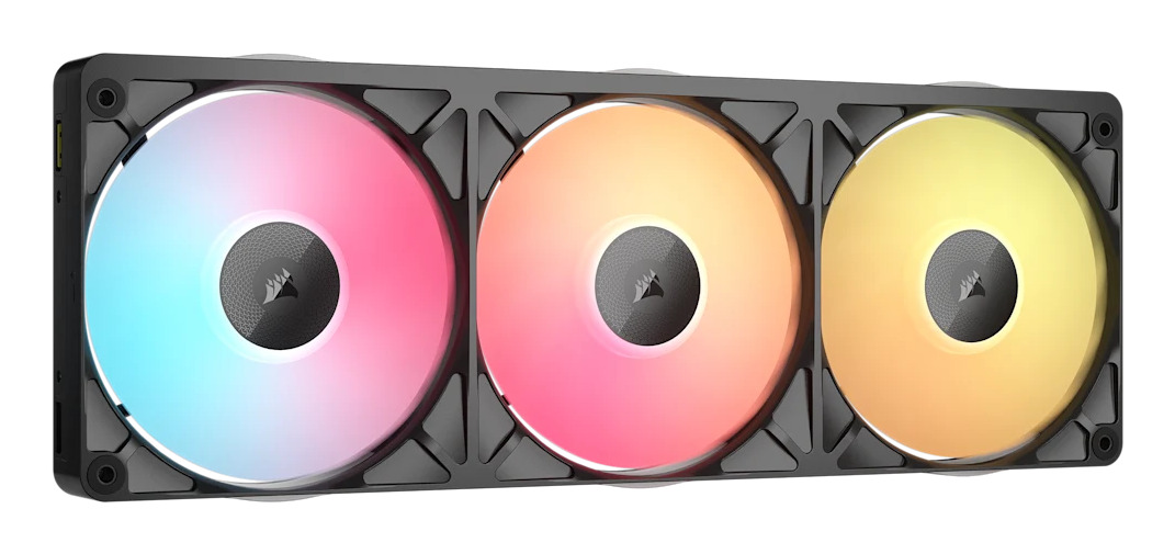 Corsair RX II RGB Series iCUE Link RX360 Unified Frame RGB 360mm Fan Triple