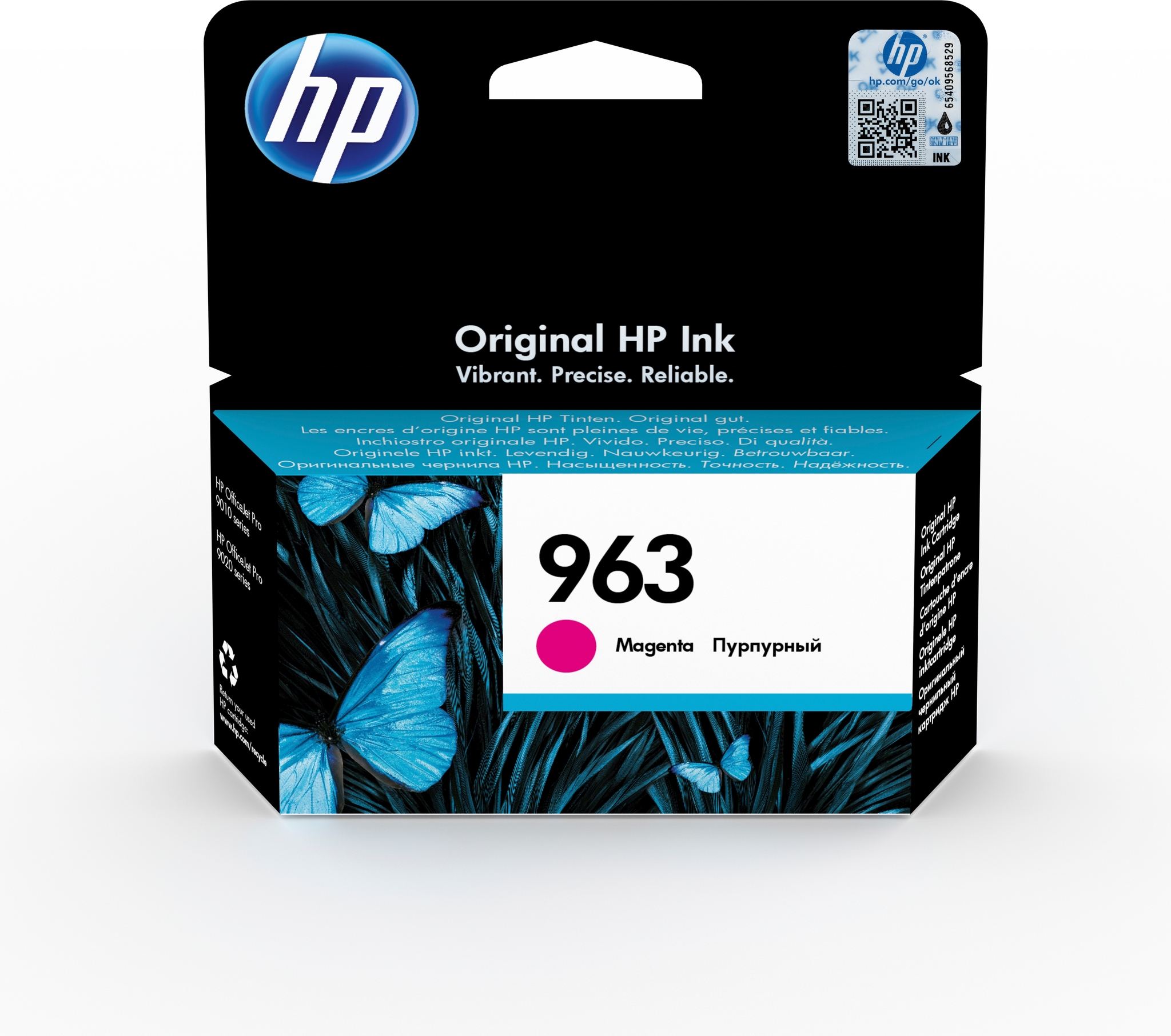 HP 963 - 10.77 ml - Magenta - original - Tintenpatrone
