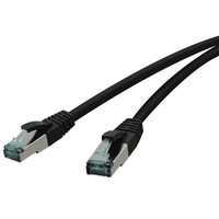 Red 2713-13-0041 - 5 m - Cat6a - S/FTP (S-STP) - RJ-45 - RJ-45 - Schwarz