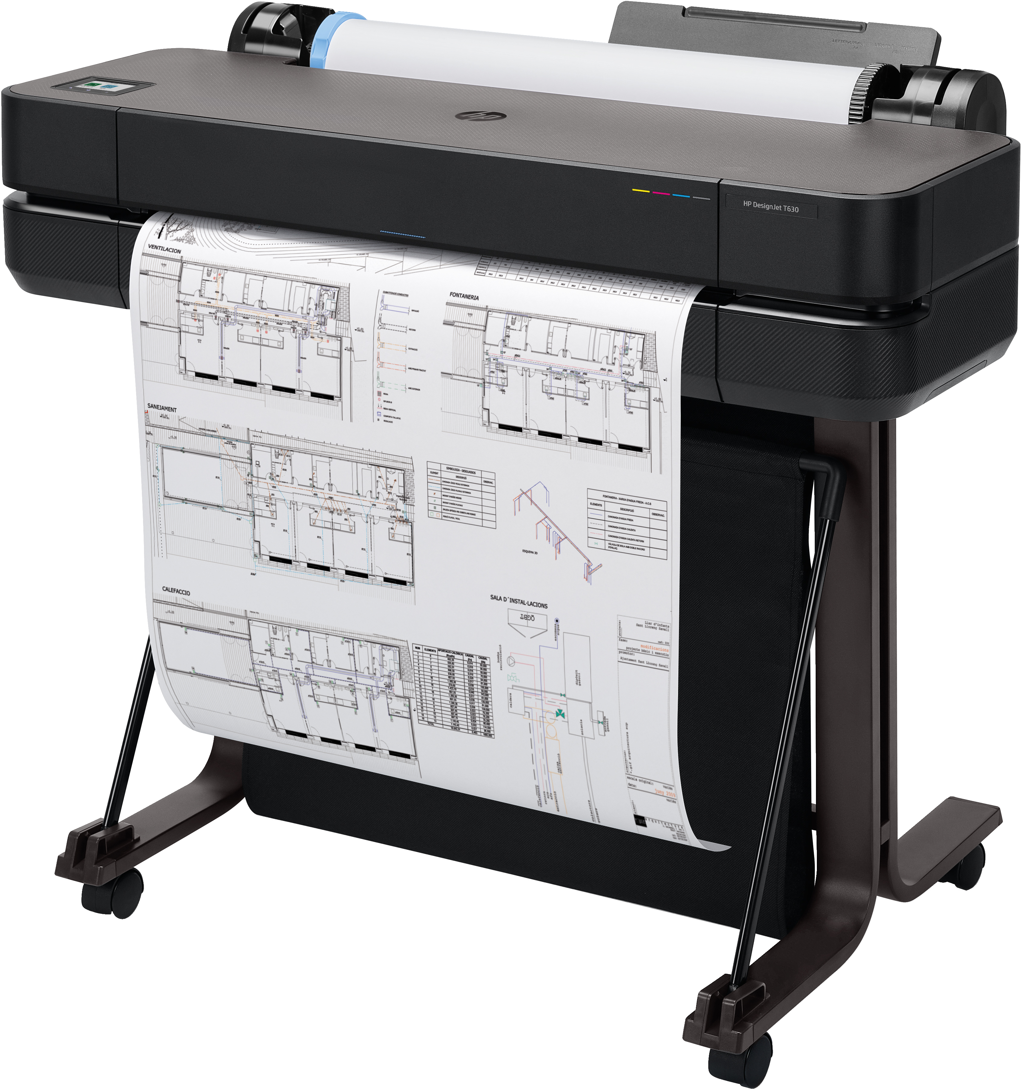 HP Designjet Impresora T630 de 24 pulgadas