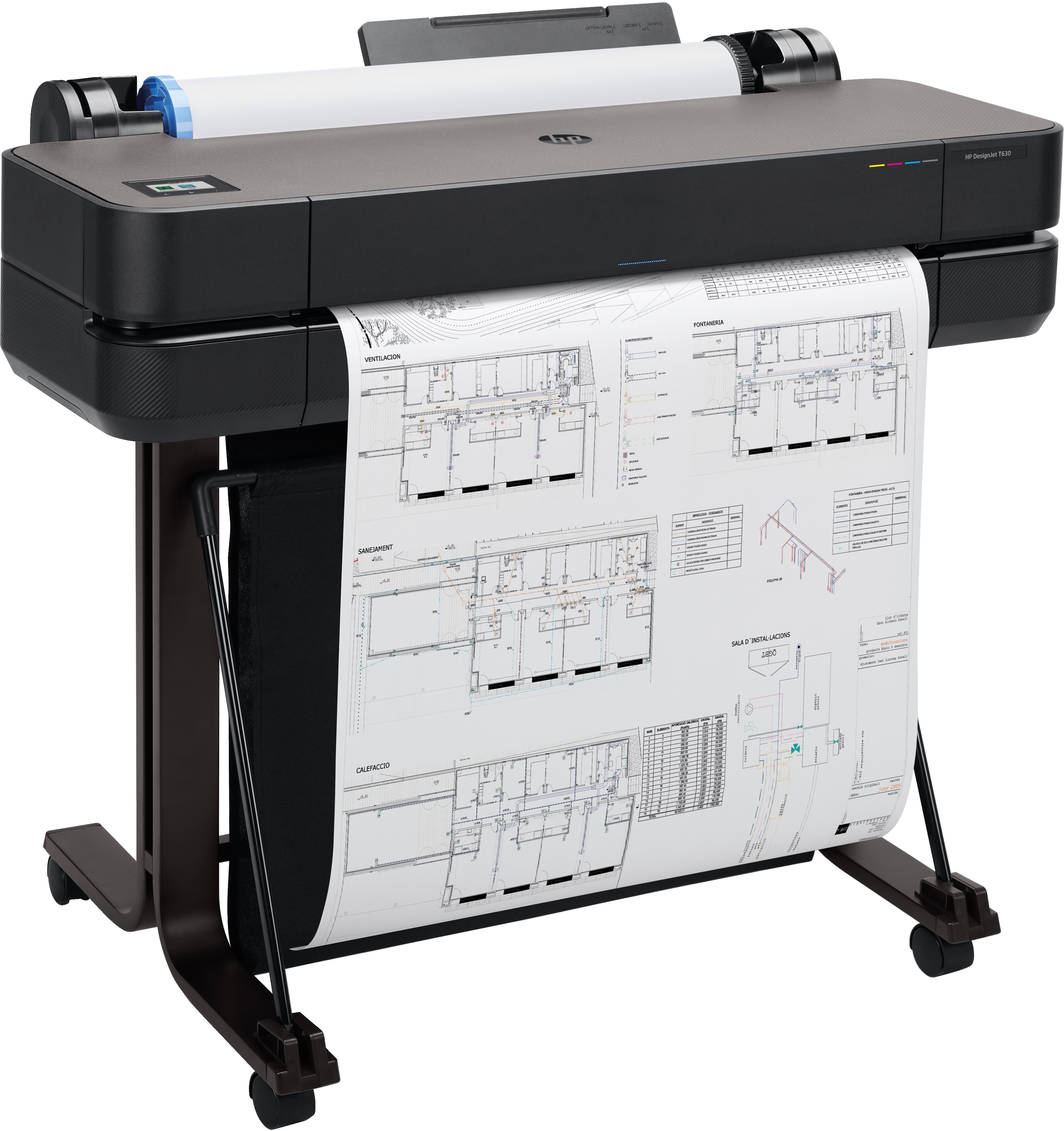 HP Designjet Impresora T630 de 24 pulgadas