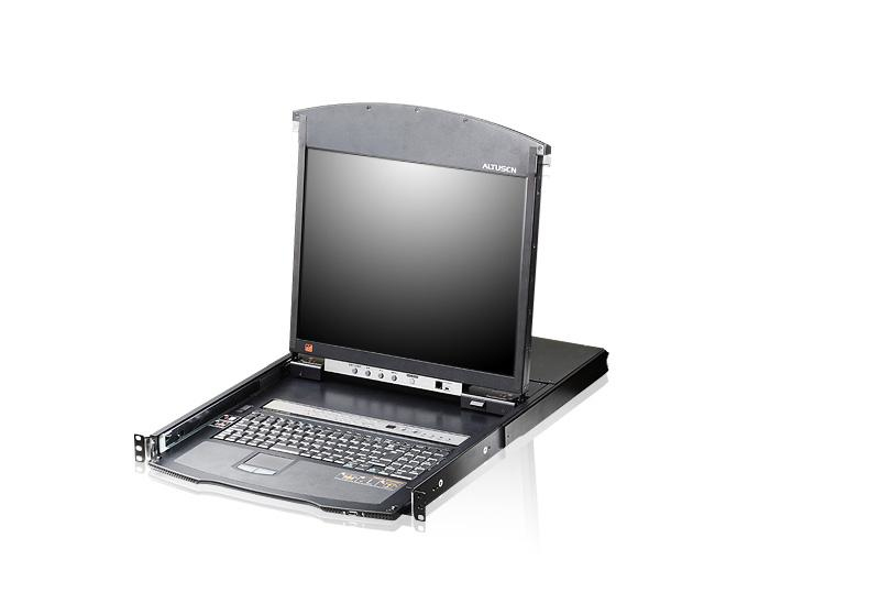 ATEN KL1508AiM F 43cm LCD IP-KVM - KVM-Umschalter - 8-Port