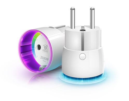 Fibaro FGWPE-102 adaptador de enchufe el�ctrico Tipo E (FR) Blanco